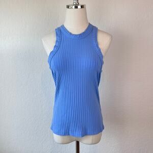 Free People Movement Take Everywhere Tank Top Blue size Small